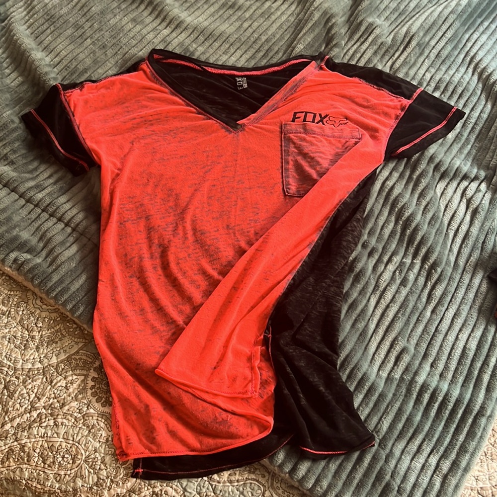Fox Burnout Tee - Small